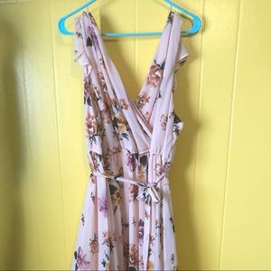 Torrid blush pink High Low dress